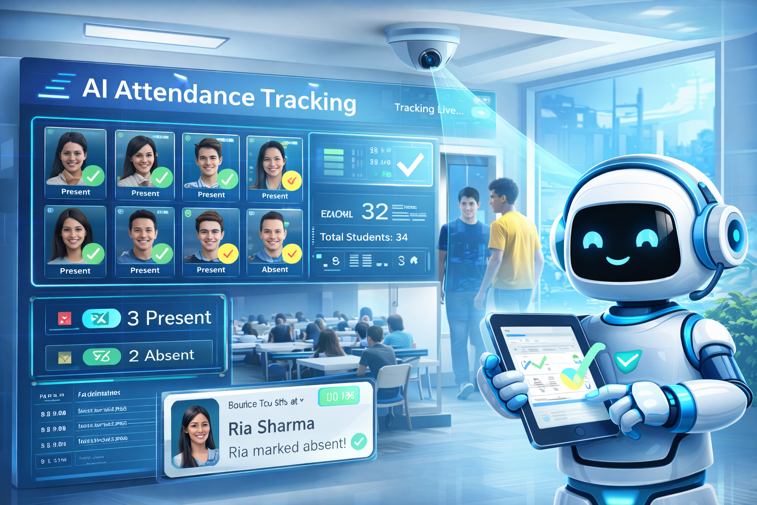 AI-Powered Attendance Tracking