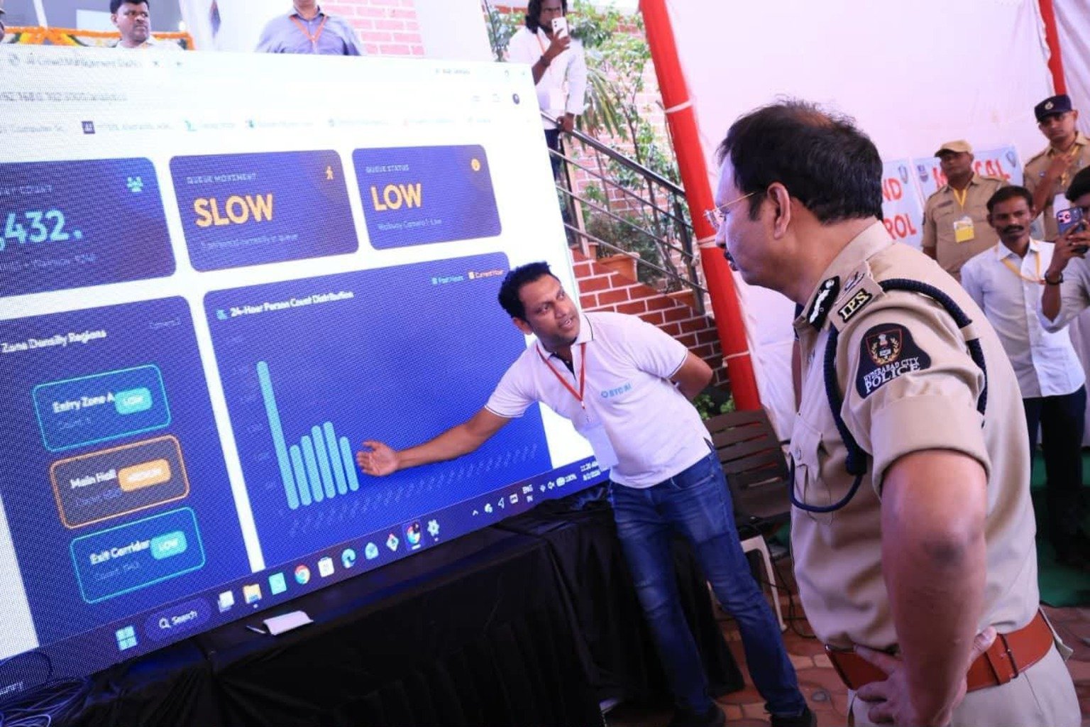 BYC AI Launches Telangana’s First AI Crowd Management System